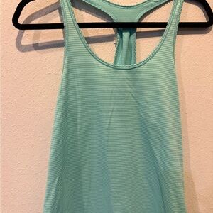 Lululemon Athletica Light Green Tank Top